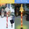 5 Pcs Acrylic Solar Pathway Stakes Lights Outdoor Waterproof, 8 Modes Christmas Decorations Outdoor Yard, Solar Christmas Garden Decor Lights (Xmas Tree Warm White)